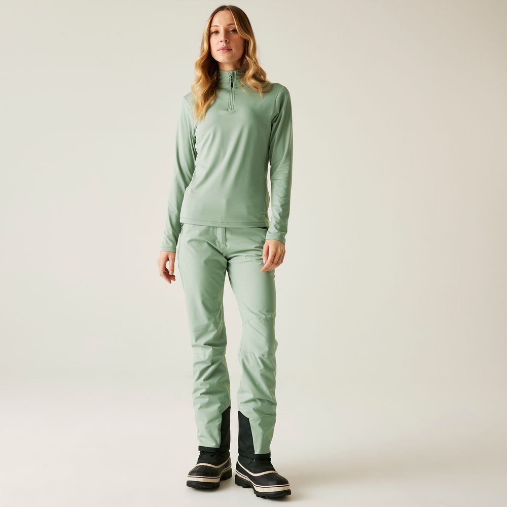 Dare2B Lowline II Stretch Damen Sweatshirt glaciergreen Produktbild 5