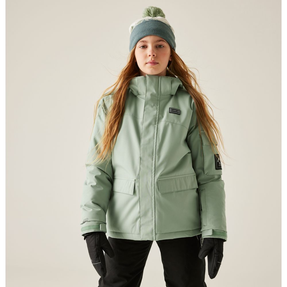 Dare2B Shredder Kinder Skijacke glaciergreen Produktbild 3