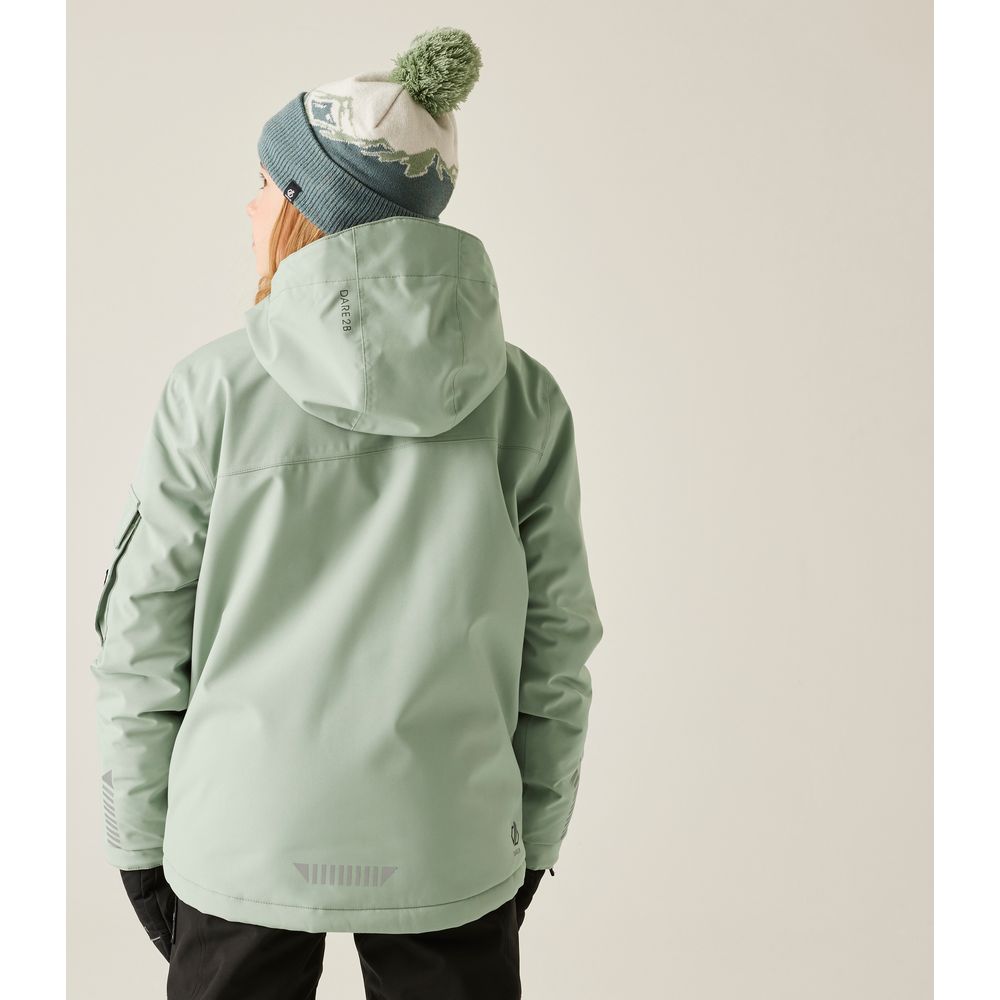 Dare2B Shredder Kinder Skijacke glaciergreen Produktbild 4