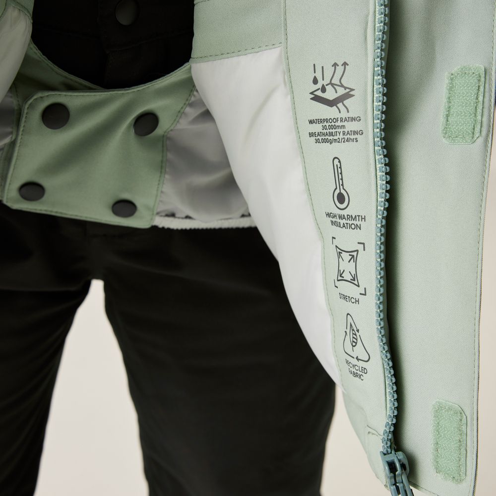 Dare2B Shredder Kinder Skijacke glaciergreen Produktbild 7