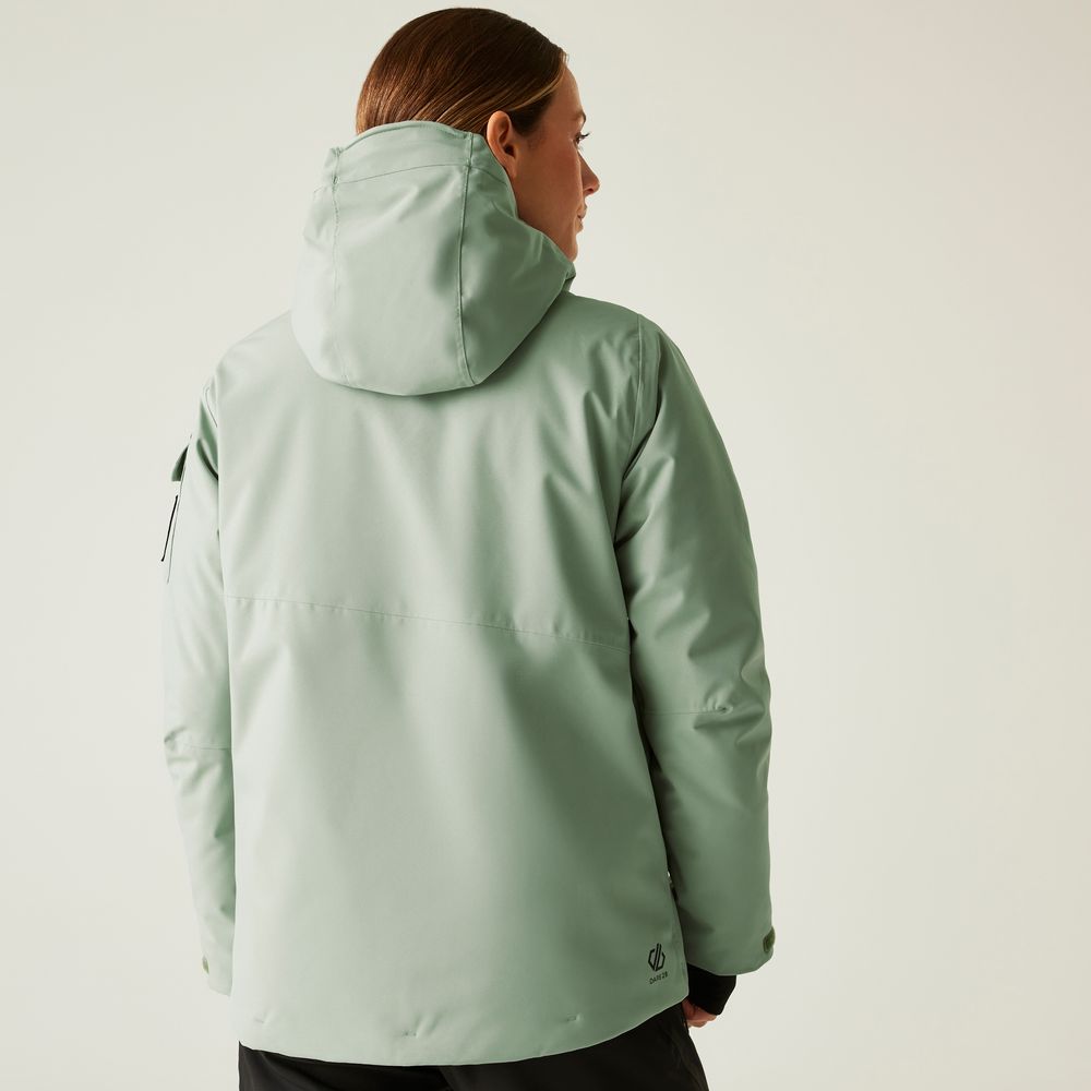 Dare2B Ski Life Jacke Damen Skijacke glaciergreen Produktbild 1