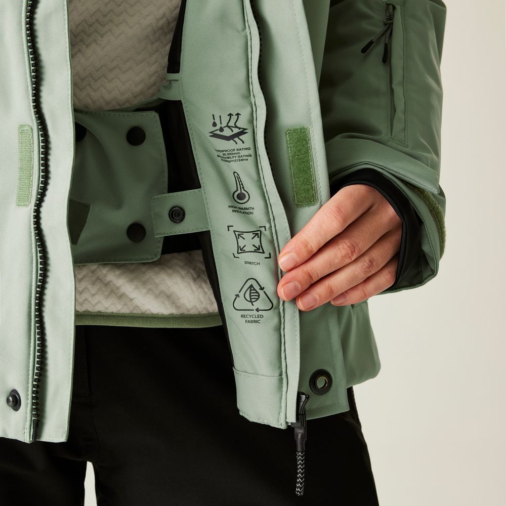 Dare2B Ski Life Jacke Damen Skijacke glaciergreen Produktbild 3