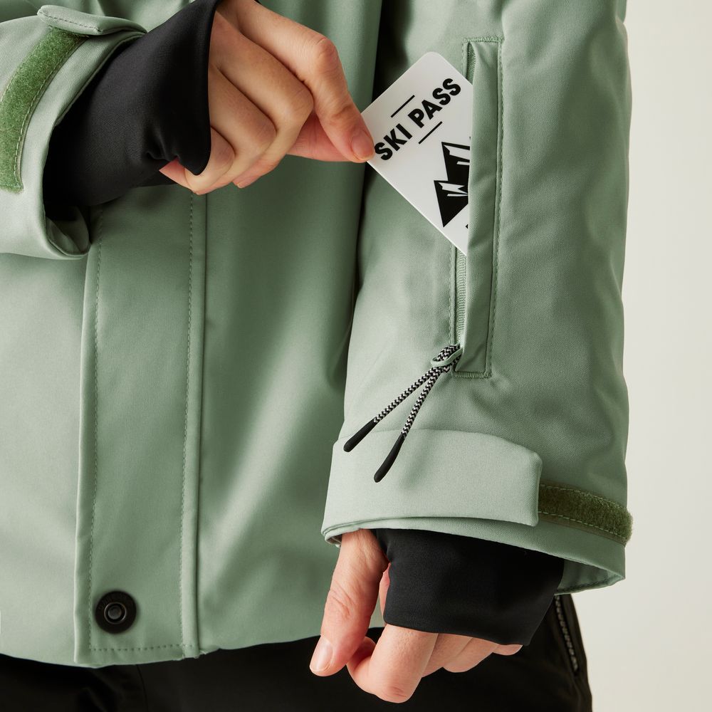 Dare2B Ski Life Jacke Damen Skijacke glaciergreen Produktbild 5