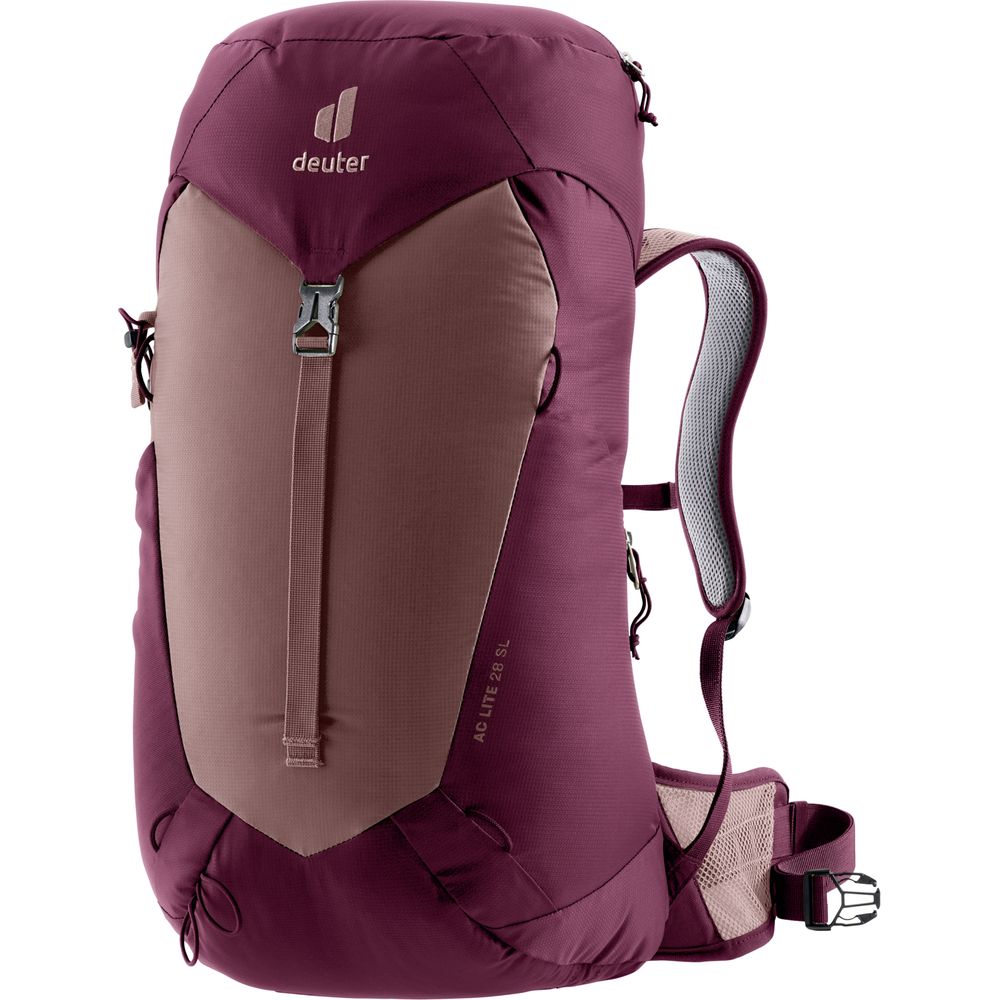 Deuter Trail 28L SL Backpack for Biking, Hiking & Trekking with Narrow Fit, U-Frame & Superior Breathability - Chestnut-Maron