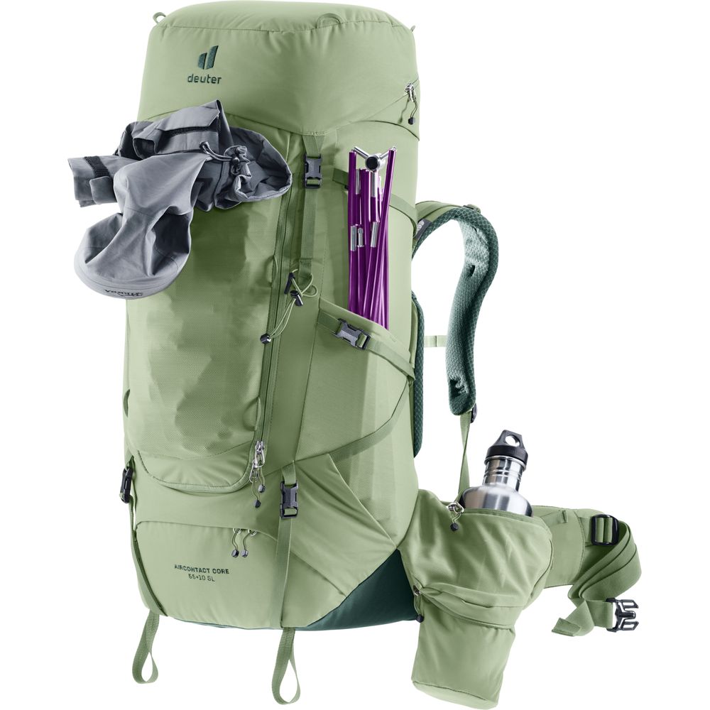 Deuter Aircontact Core 55+10 SL Damen Trekkingrucksack grove-ivy Produktbild 5