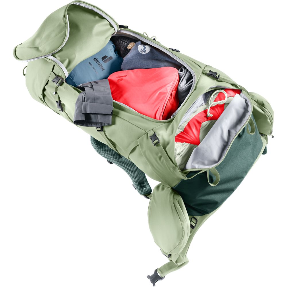 Deuter Aircontact Core 55+10 SL Damen Trekkingrucksack grove-ivy Produktbild 7