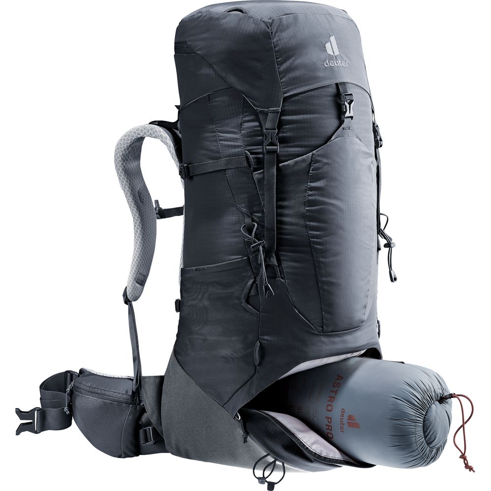 Deuter Aircontact Lite 35 + 10 SL Treckkingrucksack black graphite Produktbild 5