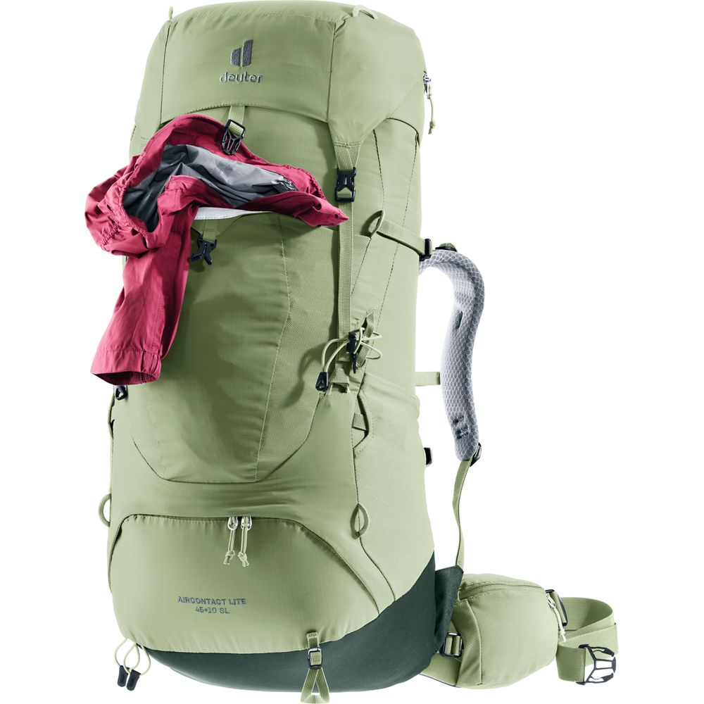 Deuter Aircontact Lite 45 + 10 SL Damen Trekkingrucksack grove-ivy Produktbild 10