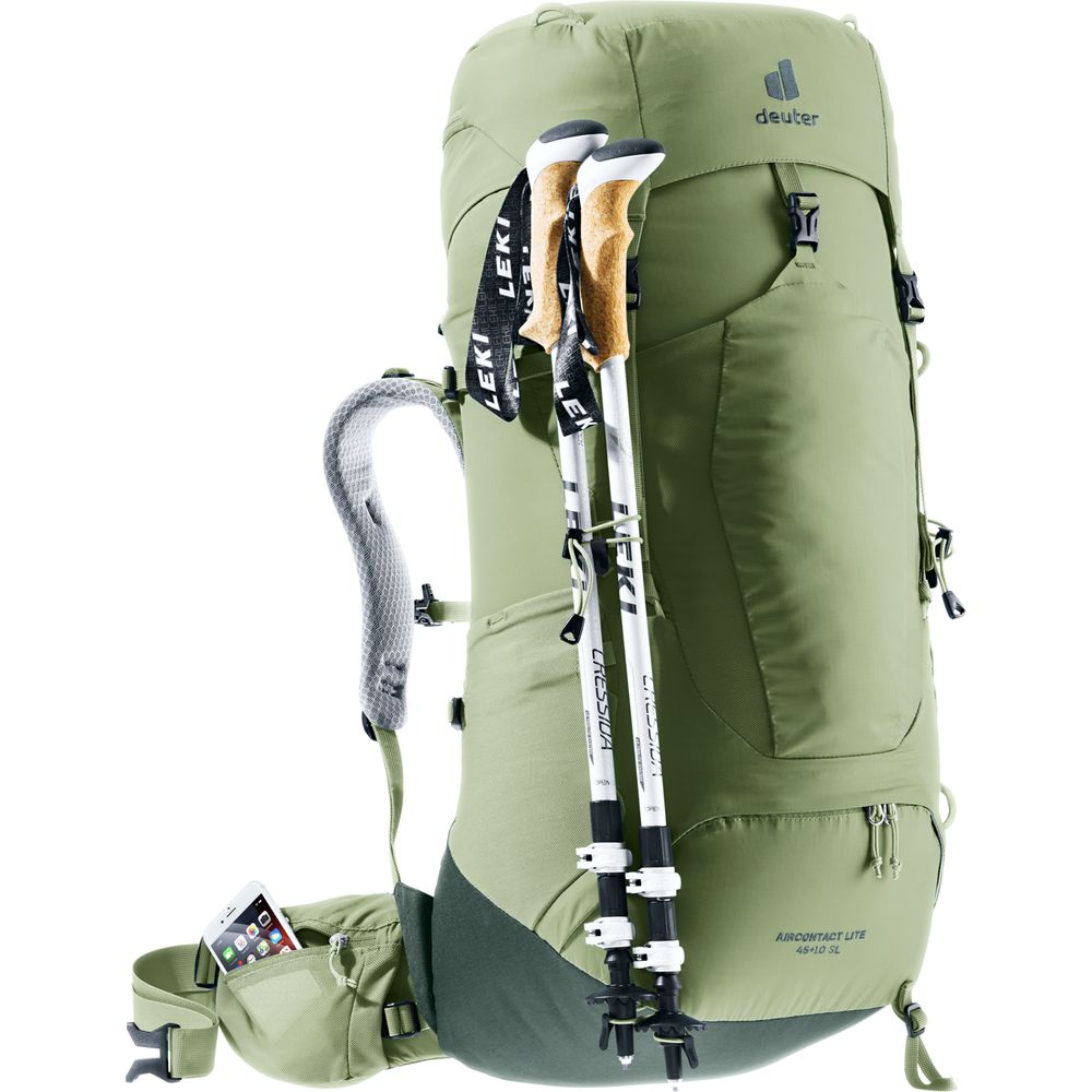 Deuter Aircontact Lite 45 + 10 SL Damen Trekkingrucksack grove-ivy Produktbild 6