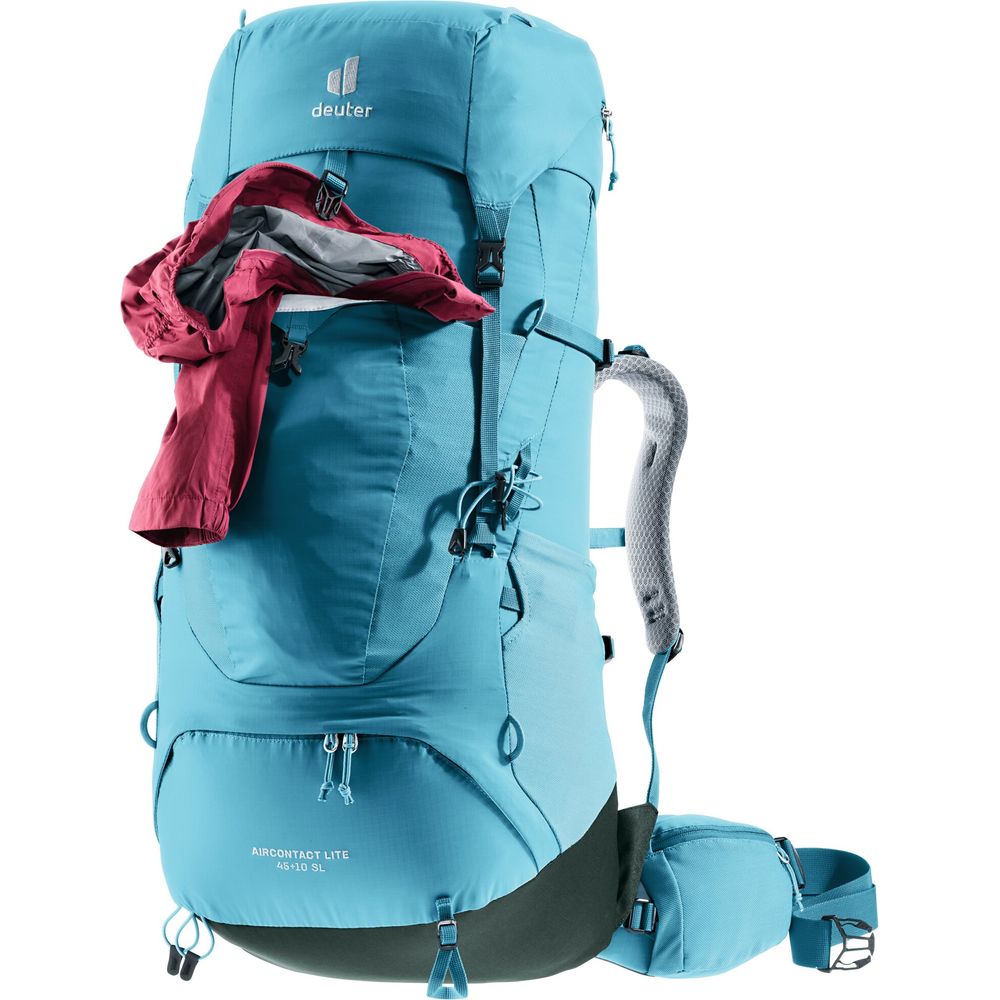 Deuter Aircontact Lite 45 + 10 SL Damen Trekkingrucksack lagoon ivy Produktbild 10