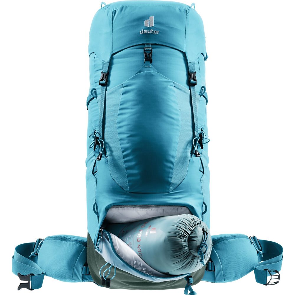 Deuter Aircontact Lite 45 + 10 SL Damen Trekkingrucksack lagoon ivy Produktbild 7