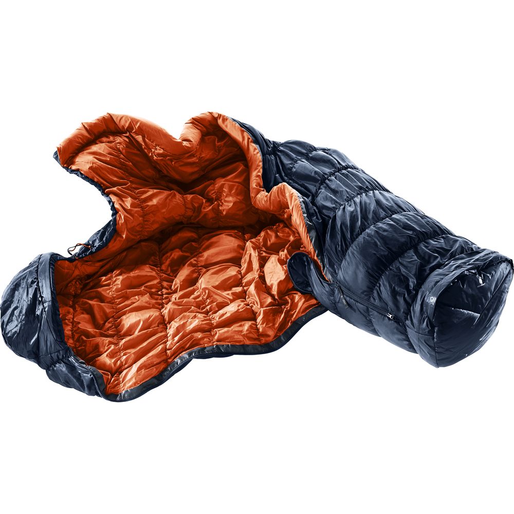 Deuter Exosphere 0° / Zip Left Schlafsack ink paprika Produktbild 2