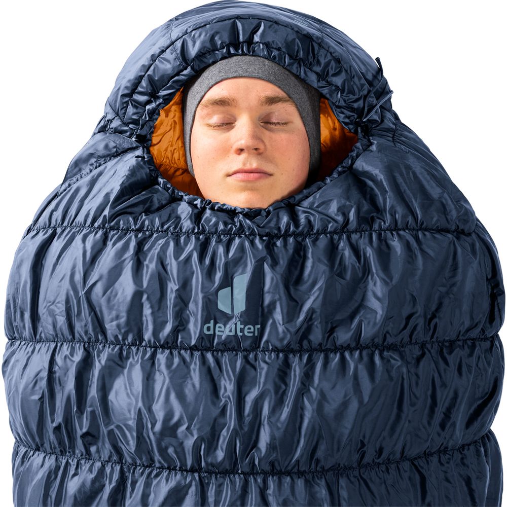 Deuter Exosphere -6c/21f Kunstfaserschlafsack ink-maple Produktbild 3