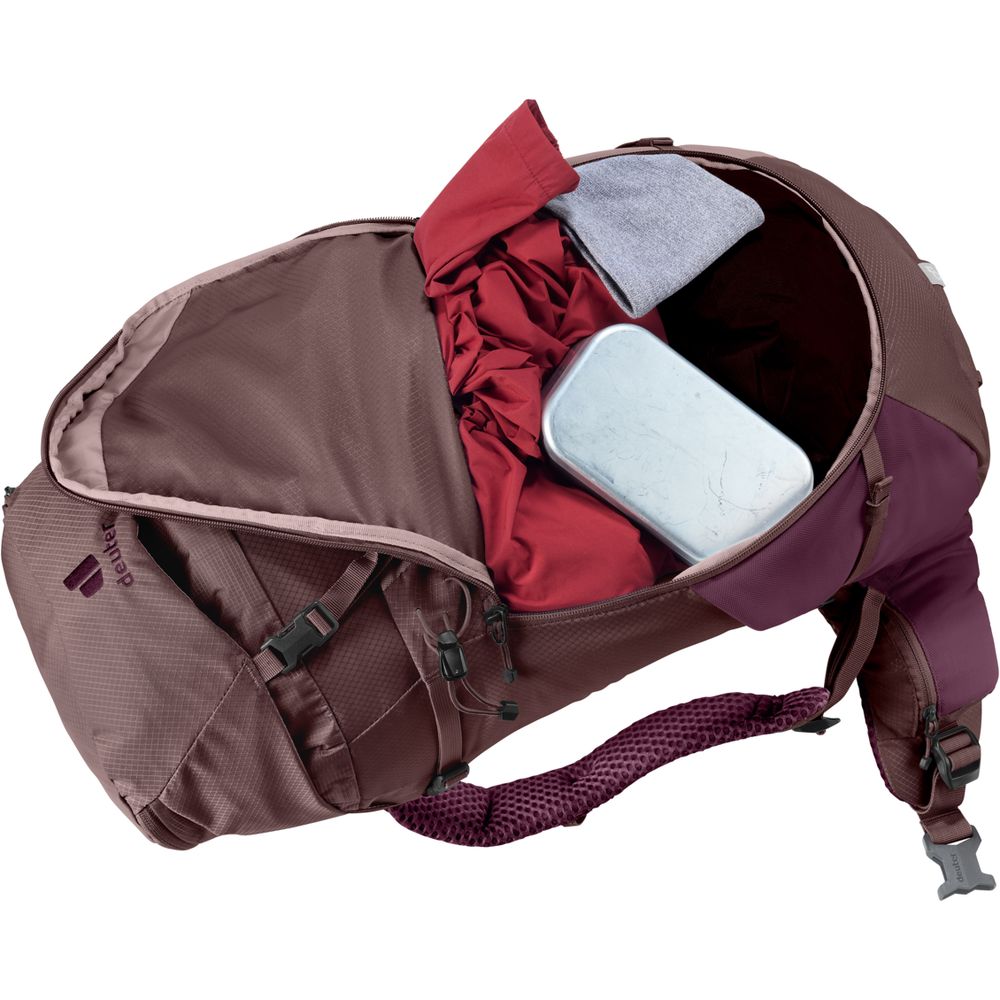 Deuter Futura 24 SL Damen Wanderrucksack cassis-ashrose Produktbild 10