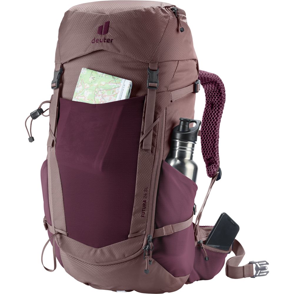 Deuter Futura 24 SL Damen Wanderrucksack cassis-ashrose Produktbild 7
