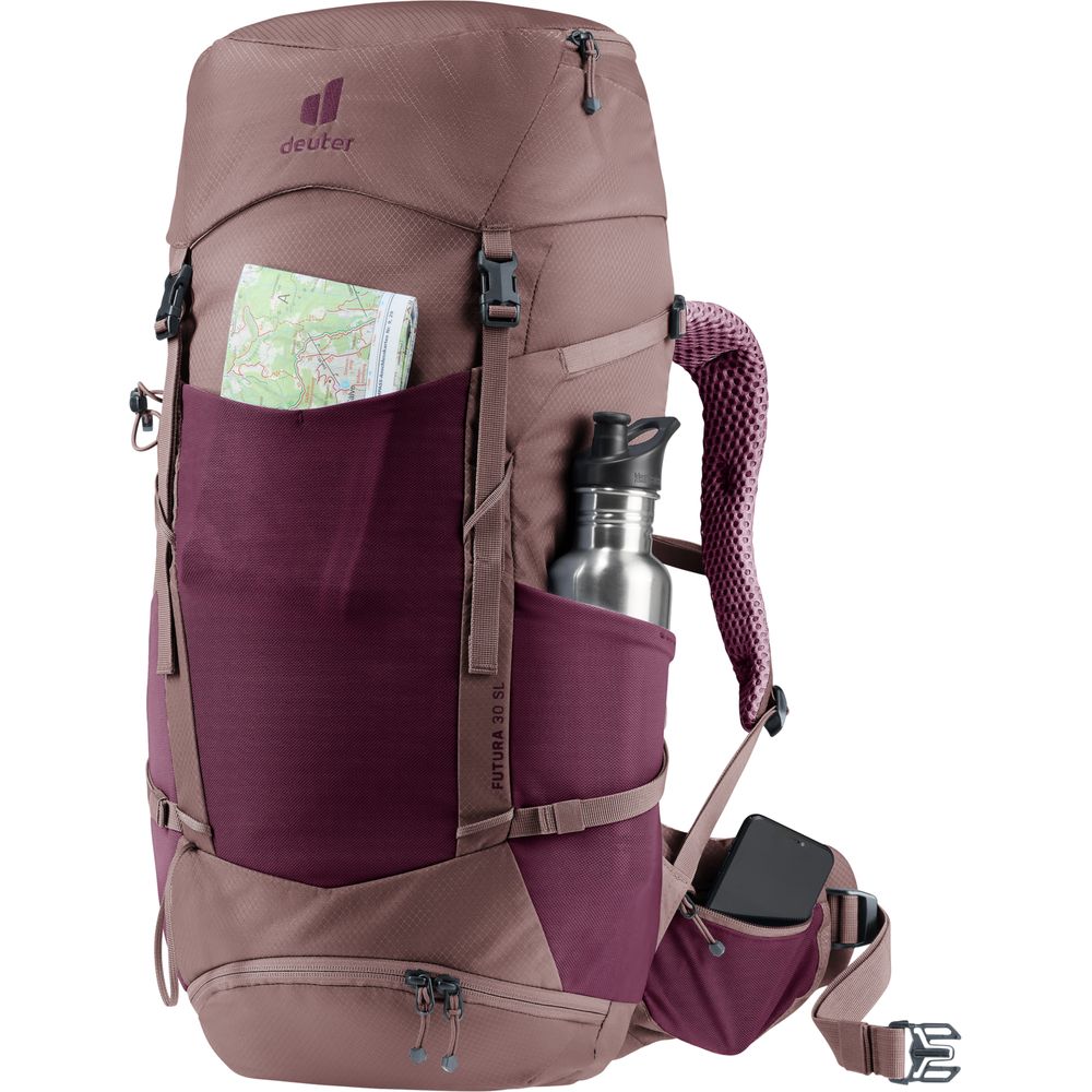 Deuter Futura 30 SL Damen Wanderrucksack cassis-ashrose Produktbild 7