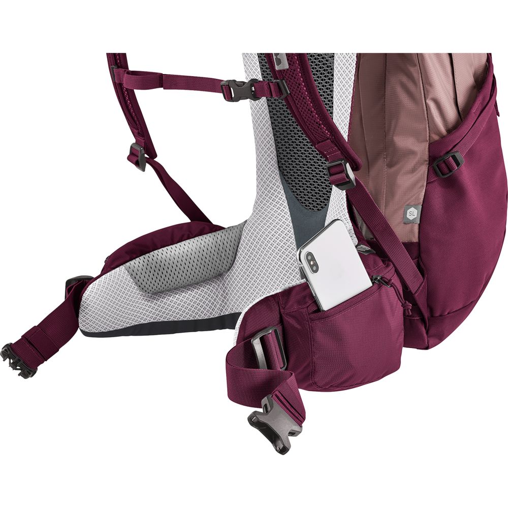 Deuter Futura Pro 34 SL Damen Wanderrucksack ashrose cassis Produktbild 6
