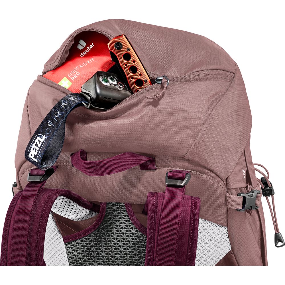 Deuter Futura Pro 34 SL Damen Wanderrucksack ashrose cassis Produktbild 7