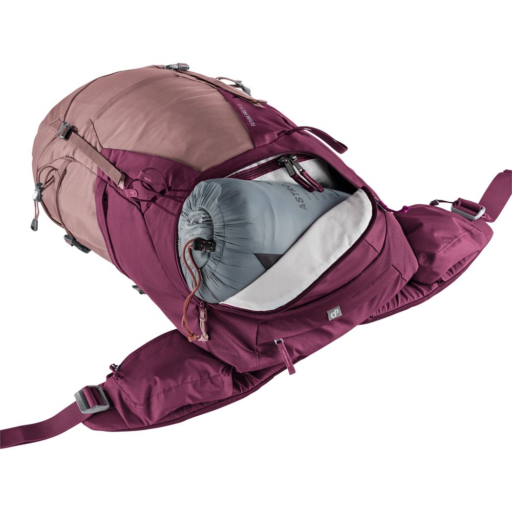 Deuter Futura Pro 34 SL Damen Wanderrucksack ashrose cassis Produktbild 8