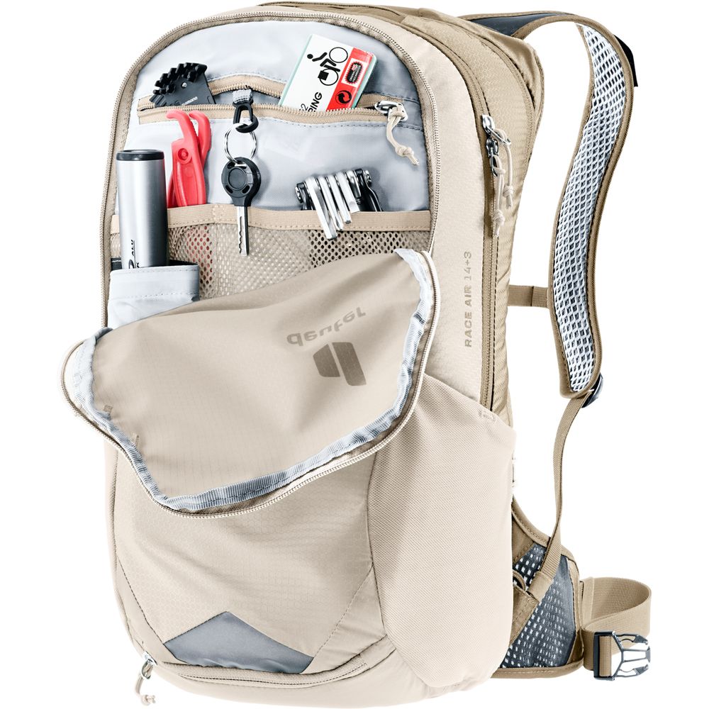 Deuter Race Air 14+3 Fahrradrucksack alu-greystone Produktbild 10