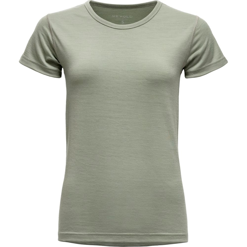 Devold Breeze Plus Merino 200 Damen T-Shirt fog Produktbild 0