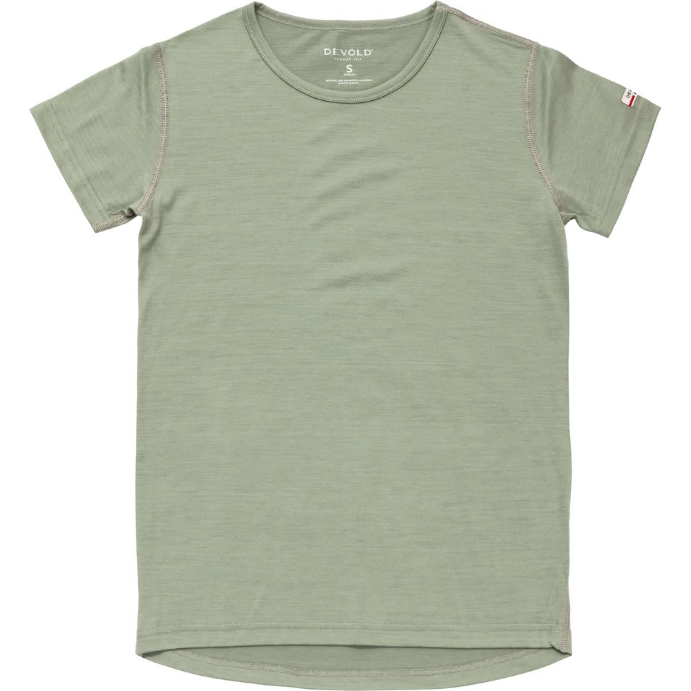 Devold Breeze Plus Merino 200 Damen T-Shirt fog Produktbild 0
