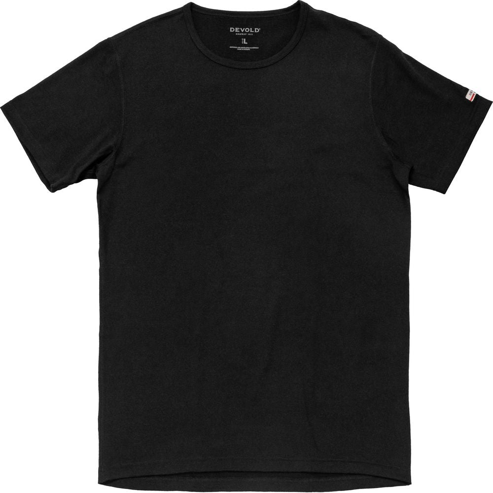 Devold Breeze Plus Merino 200 Herren T-Shirt black Produktbild 0