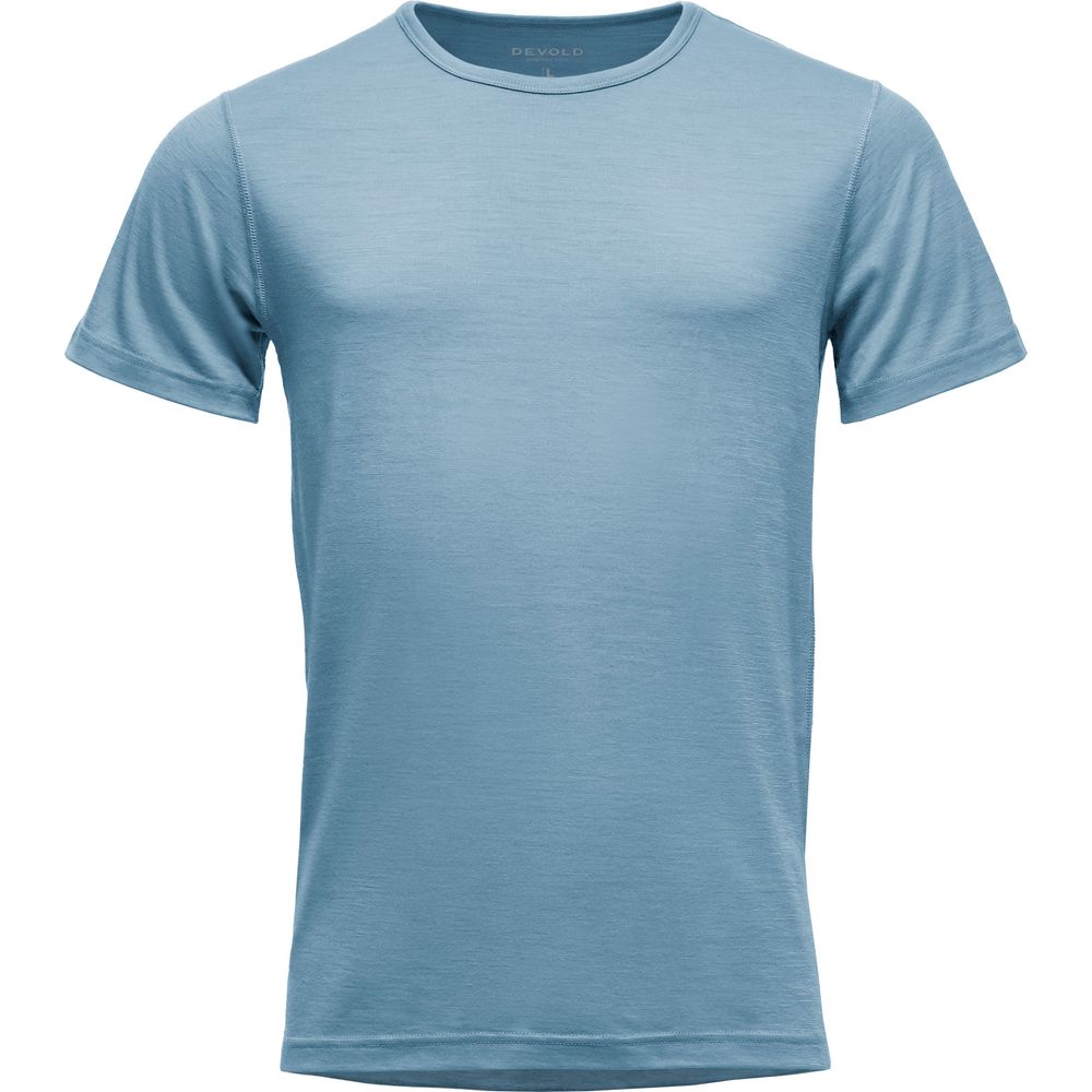 Devold Breeze Plus Merino 200 Herren T-Shirt skyblue Produktbild 0