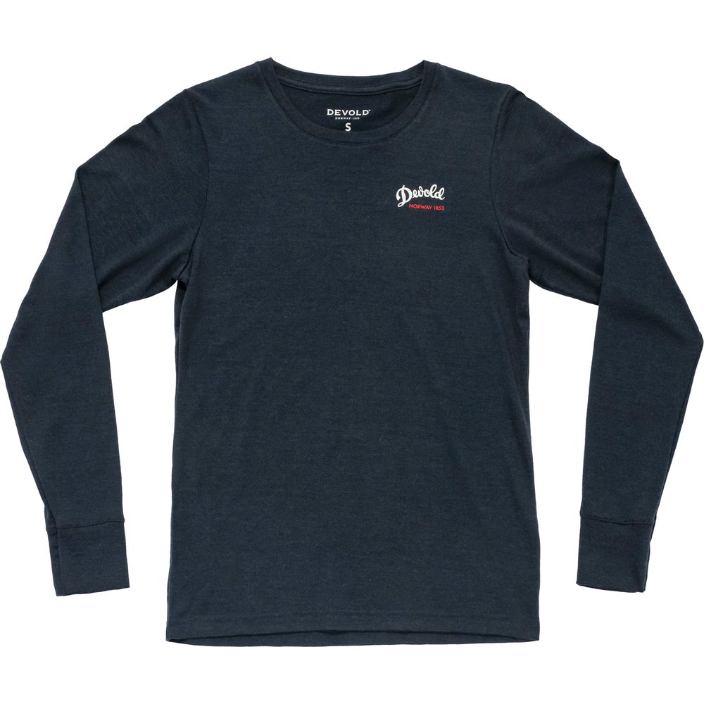 Devold Classic Script Damen Langarmshirt ink Produktbild 0