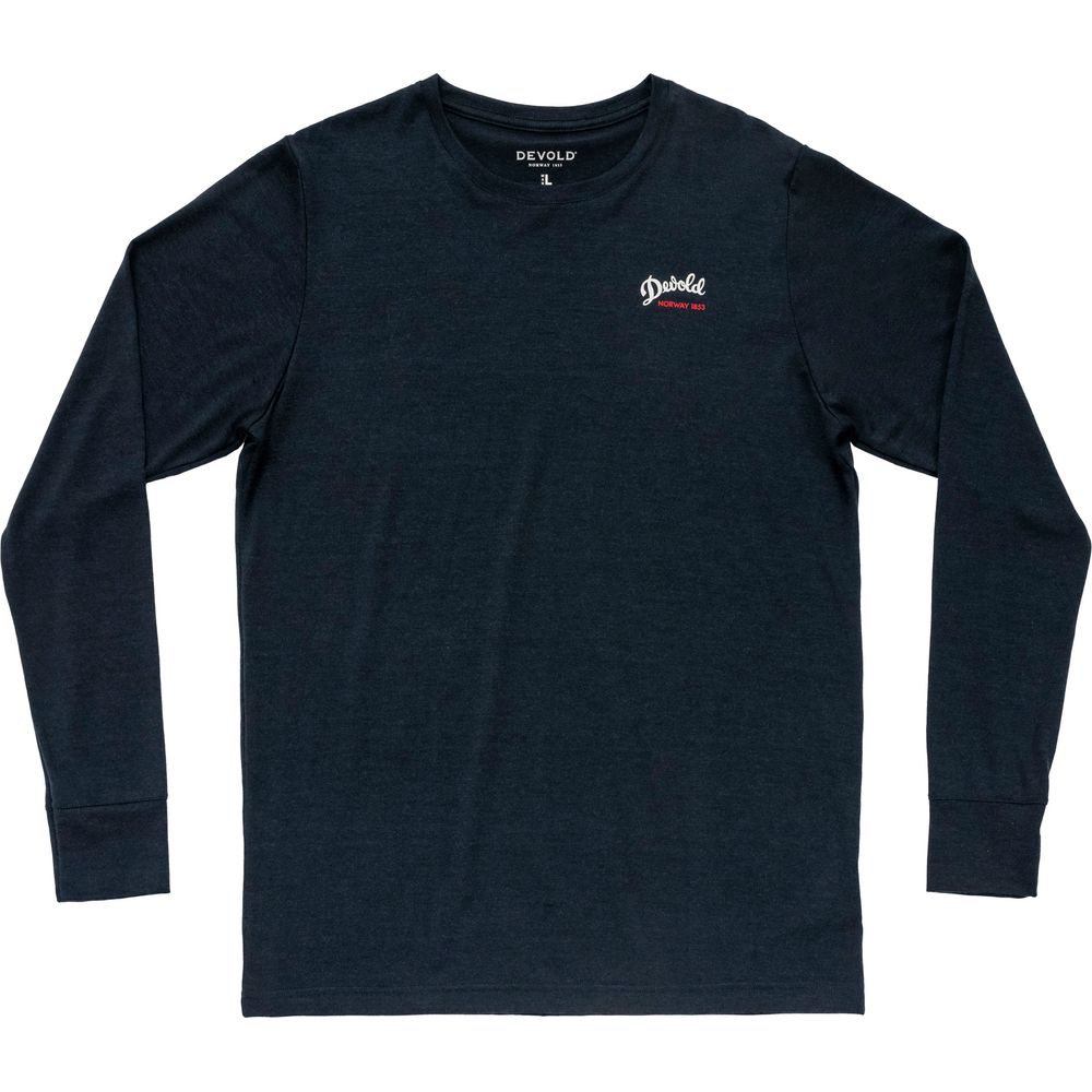 Devold Classic Script Herren Langarmshirt ink Produktbild 0