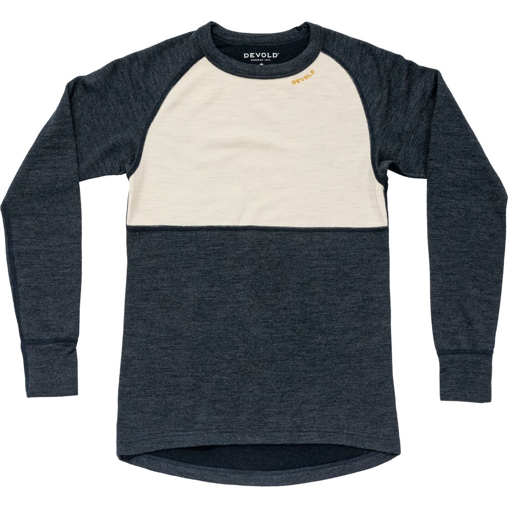 Devold Expedition Silk Damen Merinoshirt ink offwhite Produktbild 0