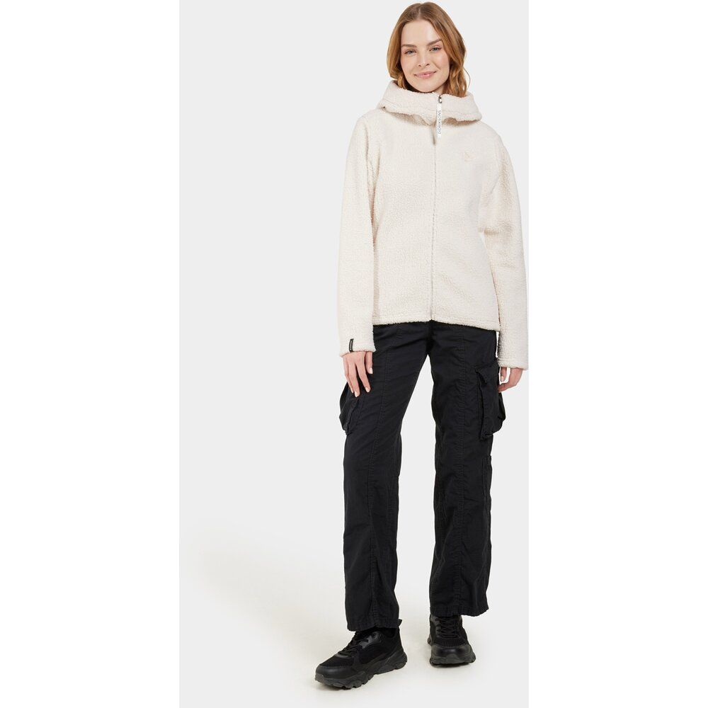 Didriksons Anniken FZ 2 Damen Fleecejacke shell white Produktbild 2