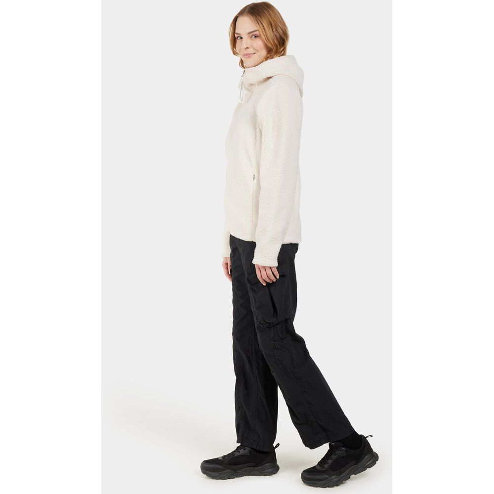 Didriksons Anniken FZ 2 Damen Fleecejacke shell white Produktbild 4