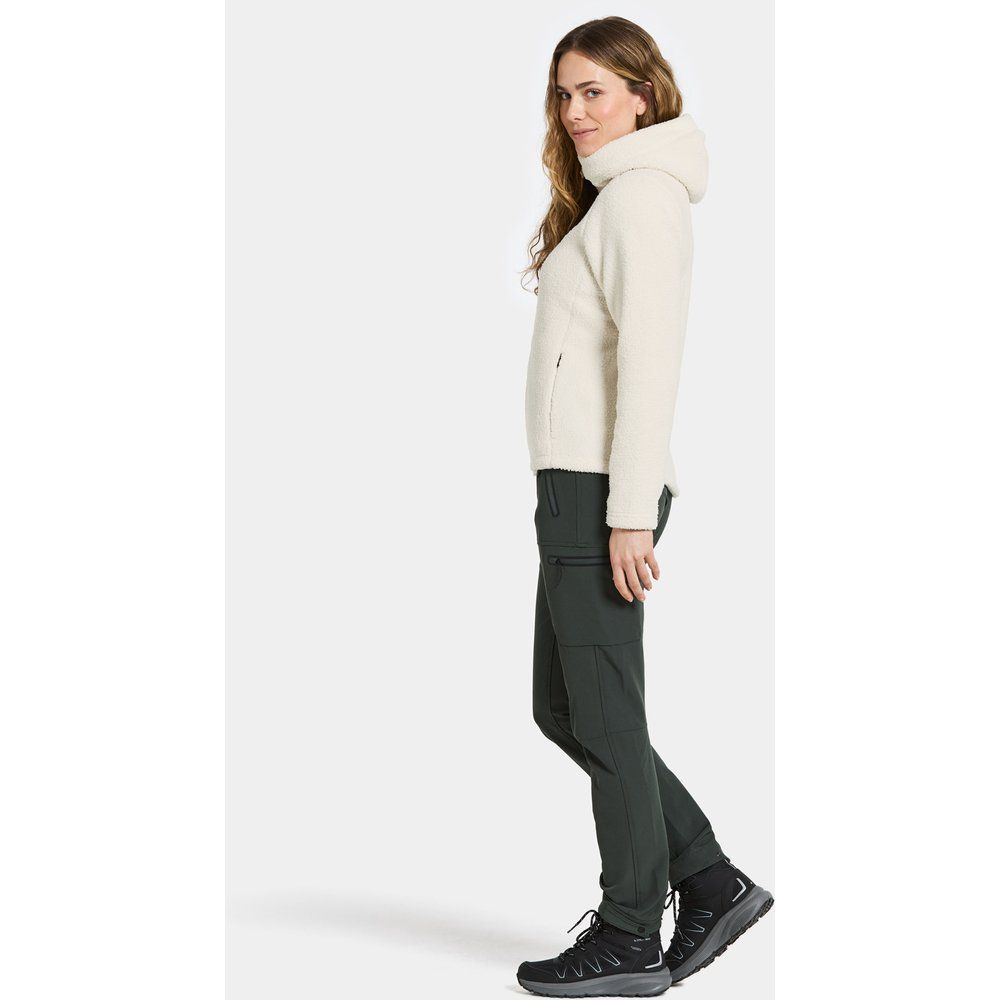 Didriksons Anniken FZ 2 Damen Fleecejacke shell white Produktbild 4