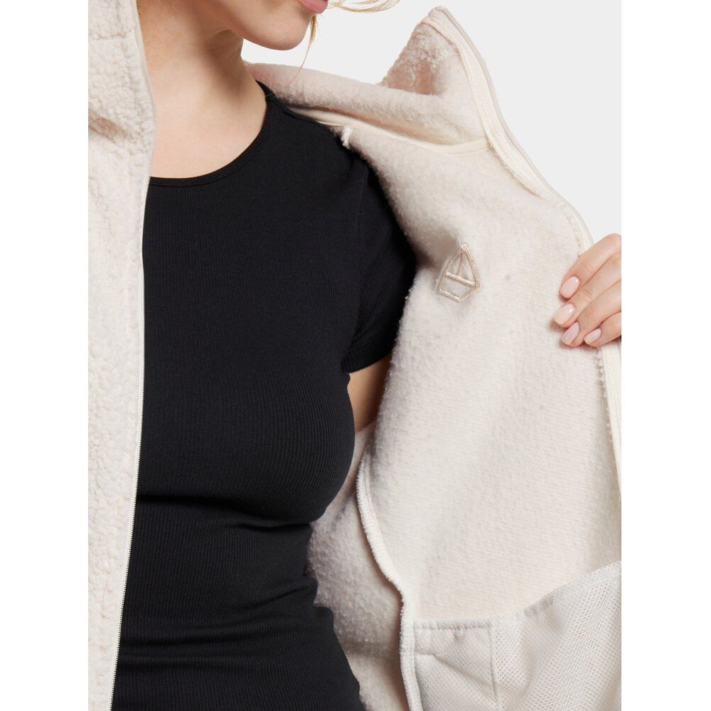 Didriksons Anniken FZ 2 Damen Fleecejacke shell white Produktbild 7