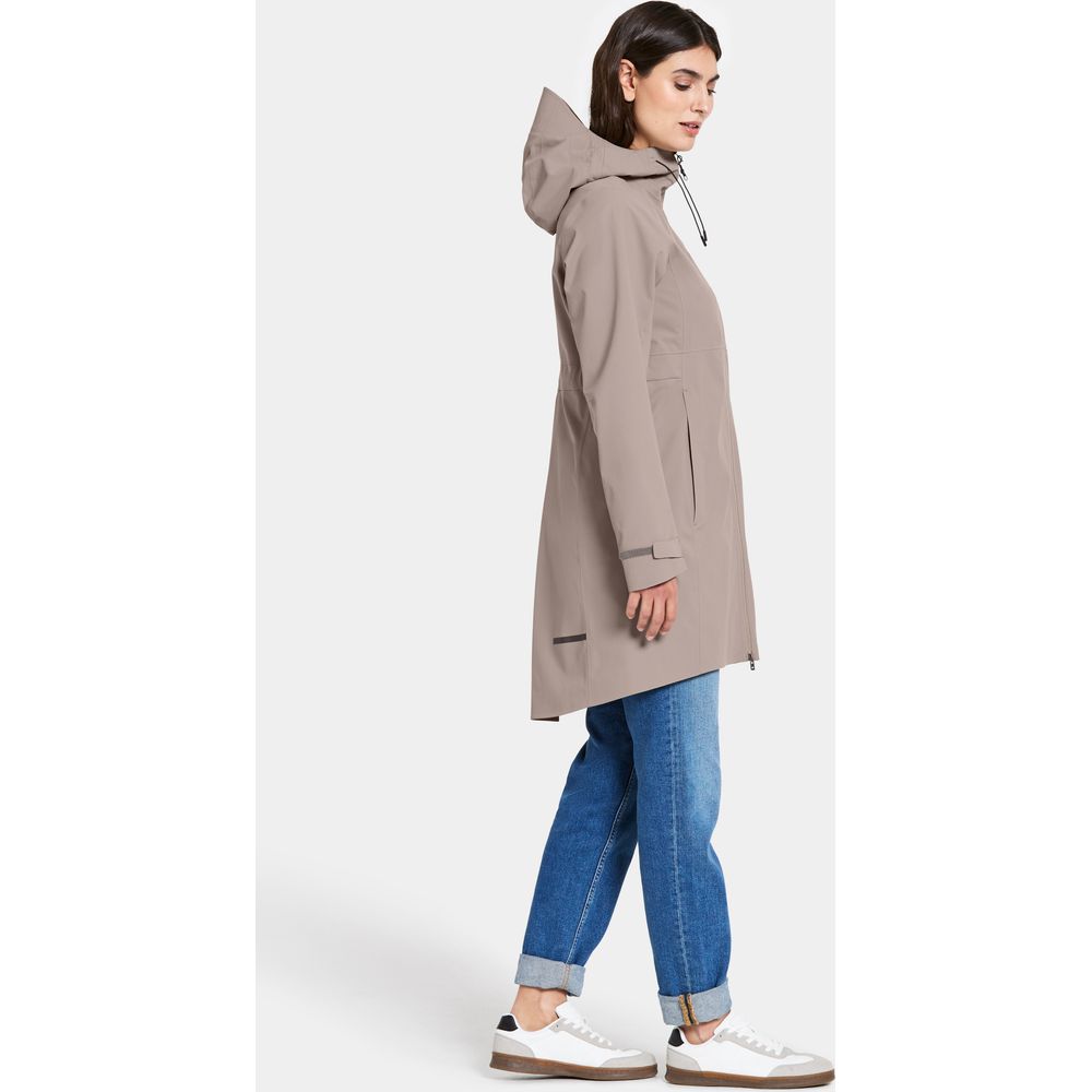 Didriksons Bea Damen Parka 6 ash-brown Produktbild 4