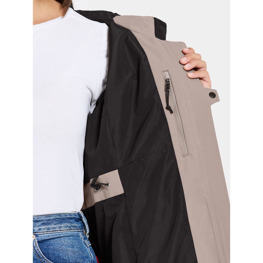 Didriksons Bea Damen Parka 6 ash-brown Produktbild 5
