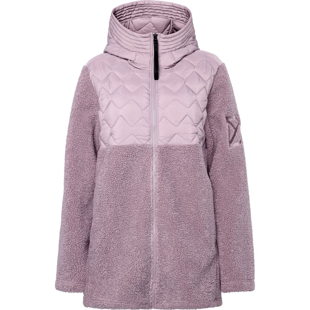 Didriksons Bibi Womens Fullzip 2 Damen Isolationsjacke lilac-haze Produktbild 0