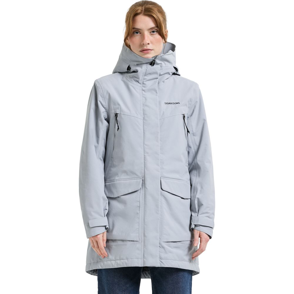 Didriksons Felia Damen Parka frost-blue Produktbild 8