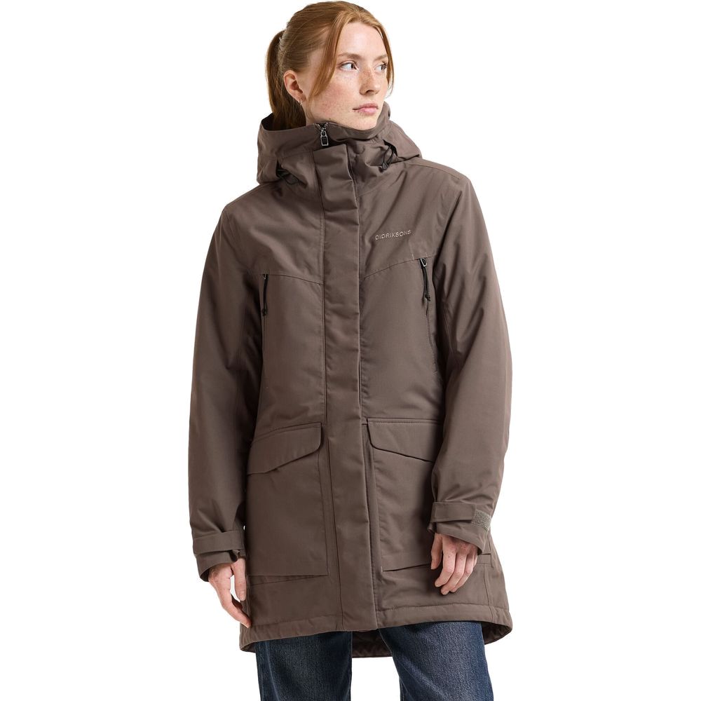 Didriksons Felia Damen Parka mocha-brown Produktbild 0