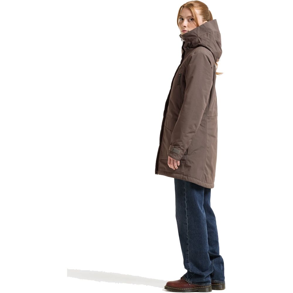 Didriksons Felia Damen Parka mocha-brown Produktbild 2