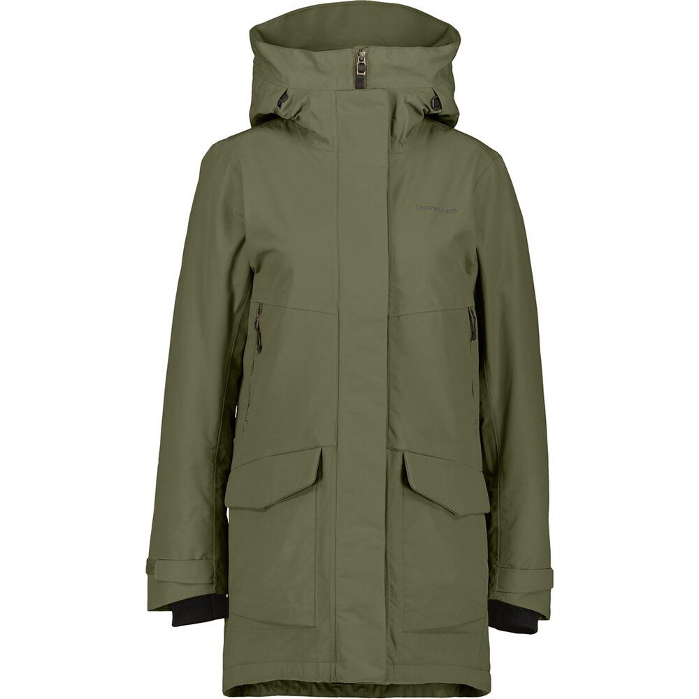 Didriksons Frida 7 Damen Parka deep green Produktbild 0