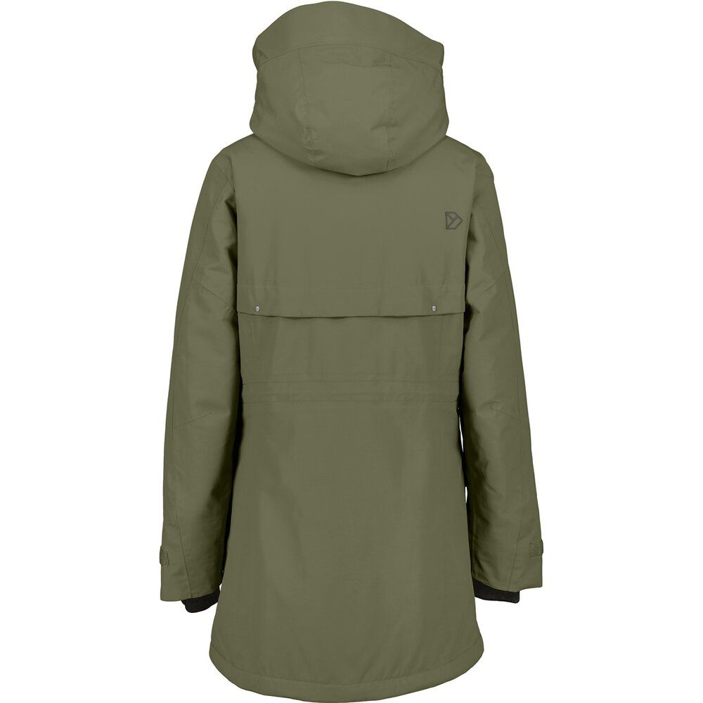 Didriksons Frida 7 Damen Parka deep green Produktbild 1