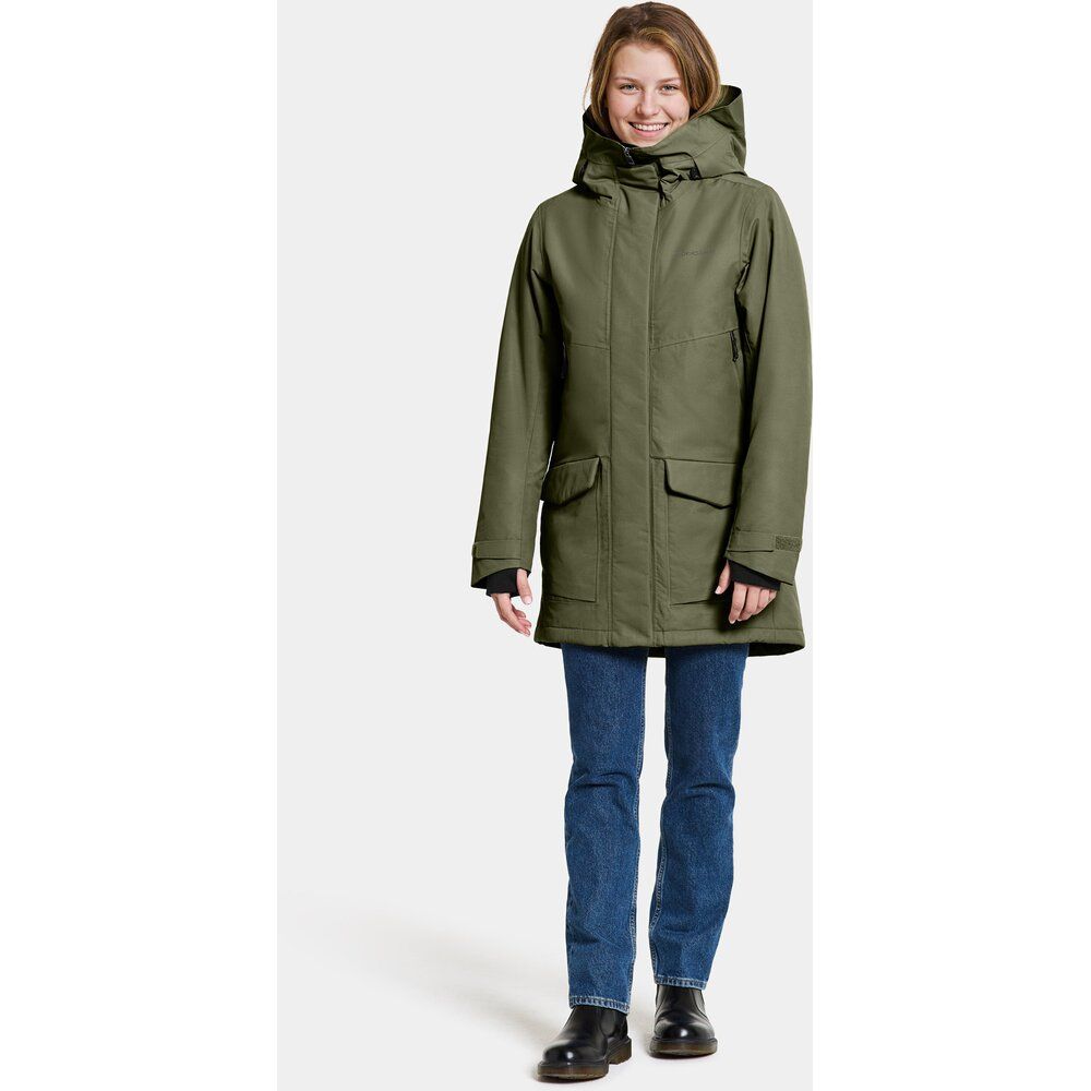 Didriksons Frida 7 Damen Parka deep green Produktbild 2