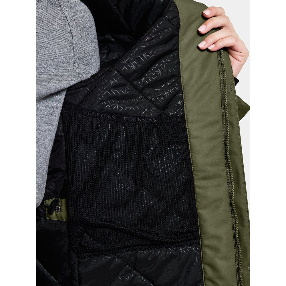 Didriksons Frida 7 Damen Parka deep green Produktbild 4