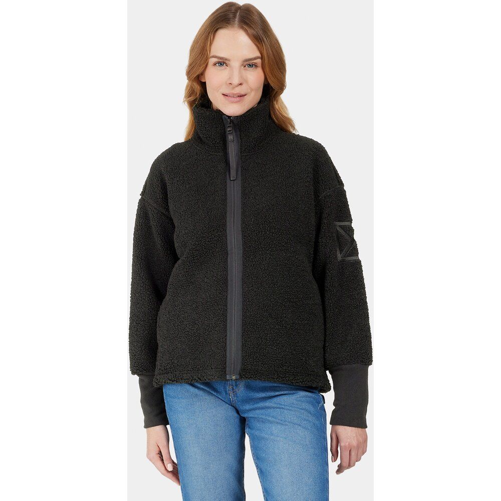 Didriksons Mella FZ 3 Damen Fleecejacke black Produktbild 2