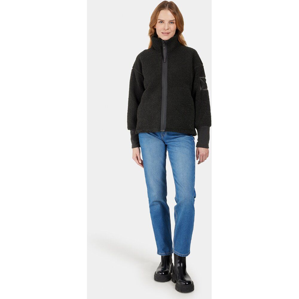 Didriksons Mella FZ 3 Damen Fleecejacke black Produktbild 3