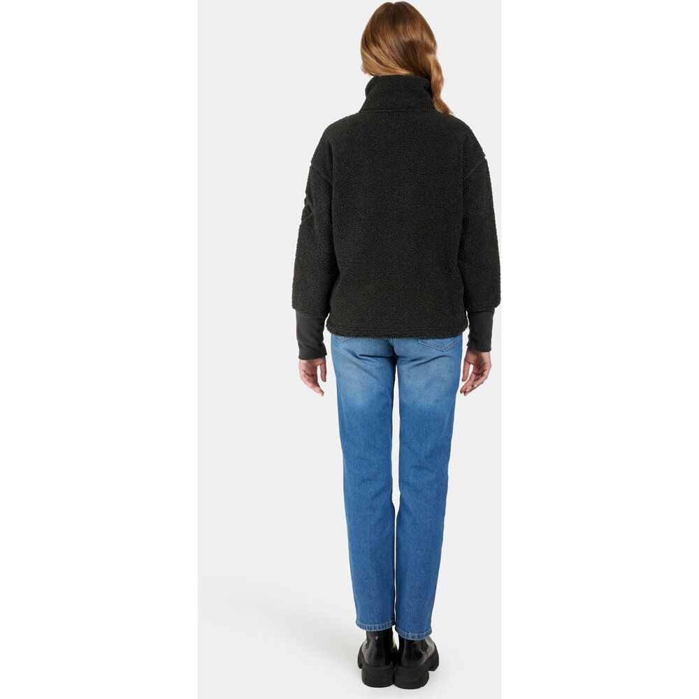 Didriksons Mella FZ 3 Damen Fleecejacke black Produktbild 4