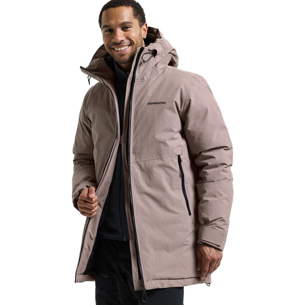 Didriksons Tempest Herren Parka ash-brown Produktbild 7