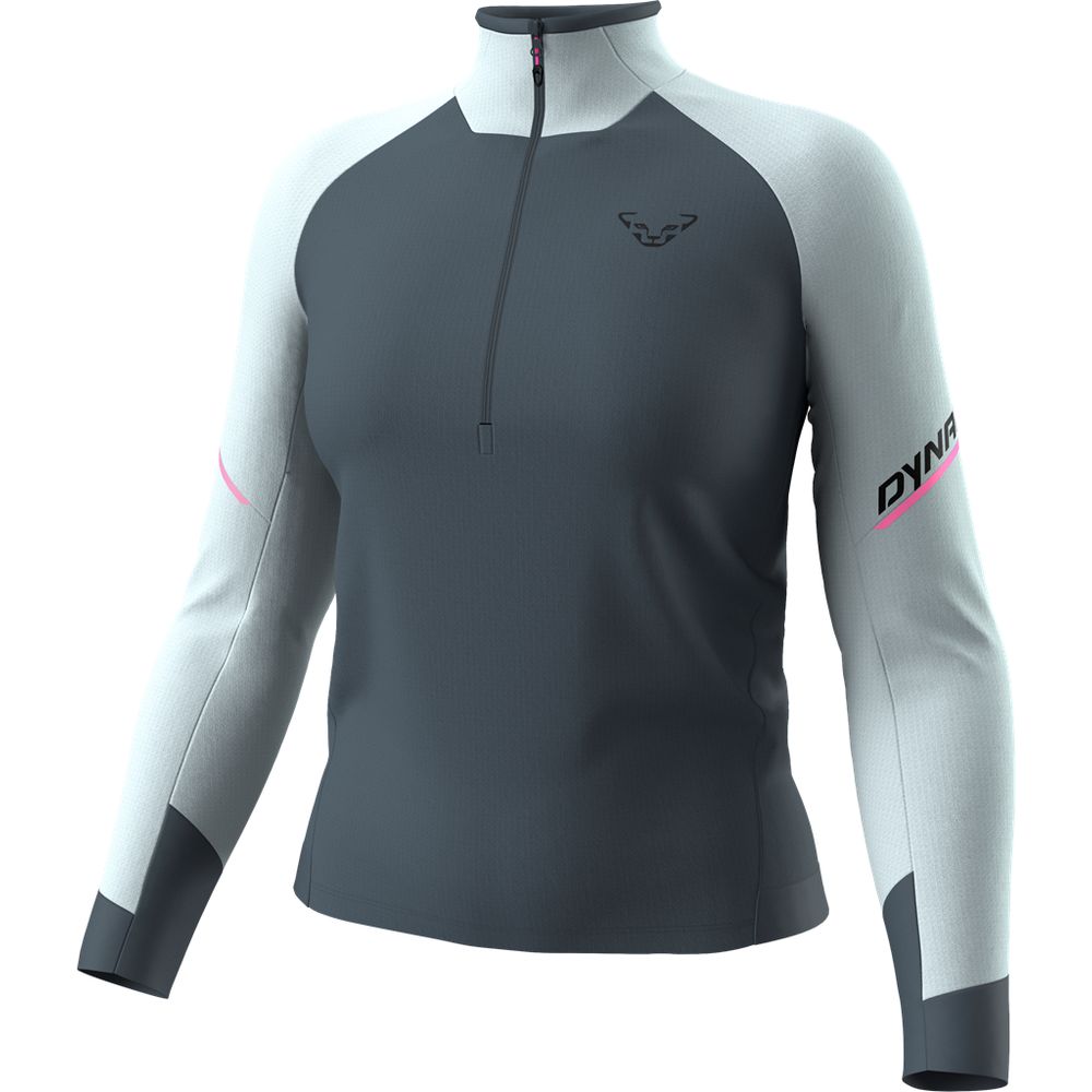 Dynafit Alpine 1/2 Zip Langarmshirt Damen cloud-blue Produktbild 0